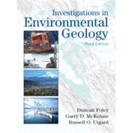 Bild des Verkufers fr Investigations In Environmental Geology zum Verkauf von eCampus