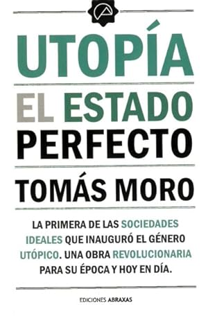 Imagen del vendedor de Utopa : El Estado Perfecto -Language: spanish a la venta por GreatBookPricesUK