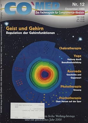 Bild des Verkufers fr Co'med - Das Fachmagazin fr Complementr-Medizin. Nr. 12, Dezember 1999. Schwerpunktthema: Geist und Gehirn. zum Verkauf von Buch von den Driesch