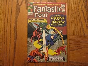 Marvel Comic Fantastic Four #40 6.5 1965 Doctor Doom Stan Lee Jack Kirby