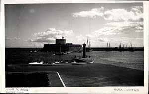 Bild des Verkufers fr Ansichtskarte / Postkarte Insel Rhodos Griechenland, Leuchtturm zum Verkauf von akpool GmbH