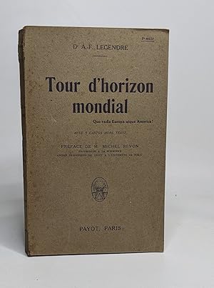 Imagen del vendedor de Tour d'horizon mondial a la venta por crealivres