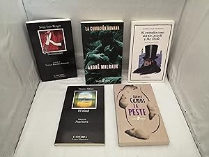 Seller image for PACK 5 Libros buena literatura: Narraciones / El extrao caso del Dr. Jekyll y Mr. Hyde / La condicin humana / La peste / El tnel for sale by Libros Angulo