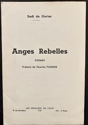 Imagen del vendedor de Anges rebelles - a la venta por Le Livre  Venir
