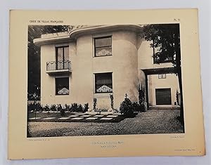 Imagen del vendedor de ANTIGUA FOTOTIPIA/ OLD PHOTOTYPIE: VILLA KOHN  NOGENT-SUR-MARNE .1927. DE SIGLIS ARCHITECTE D.P.L.G a la venta por LIBRERA MAESTRO GOZALBO