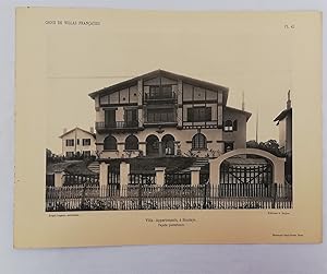 Imagen del vendedor de ANTIGUA FOTOTIPIA/ OLD PHOTOTYPIE: VILLA-APPARTEMENTS  HENDAYE. 1927. ANGEL ANGOSO ARCHITECTE. FAADE POSTERIEURE a la venta por LIBRERA MAESTRO GOZALBO