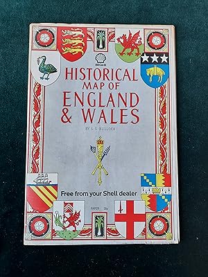 Immagine del venditore per Historical Map Of England And Wales venduto da Crouch Rare Books