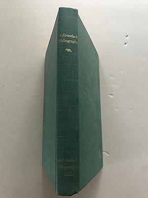 Seller image for Adirondack Bibliography. A List of Books, Pamphlets and Periodical Articles Published Through the Year 1955 for sale by Sheapast Art and Books