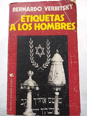 Imagen del vendedor de Etiquetas a los hombres a la venta por Libros nicos