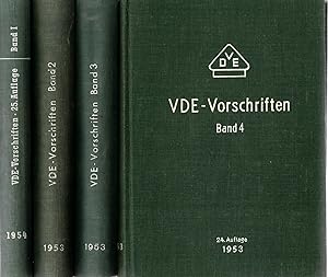 Image du vendeur pour VDE-Vorschriften in 4 B?nden mis en vente par Antiquariat Hans Wger