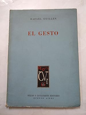 Seller image for El gesto for sale by Libros nicos