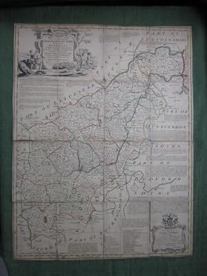 An Accurate Map of Northampton Shire Divided into its Hundreds, and Laid down from the best Autho...