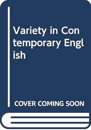 Seller image for Variety in Contemporary English for sale by WeBuyBooks