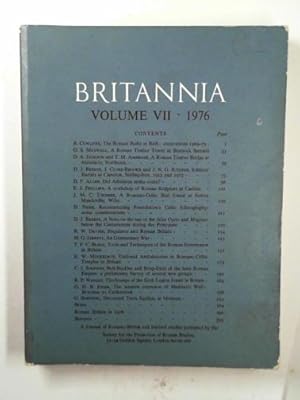 Image du vendeur pour Britannia: a journal of Romano-British and kindred studies, volume 7, 1976 mis en vente par Cotswold Internet Books