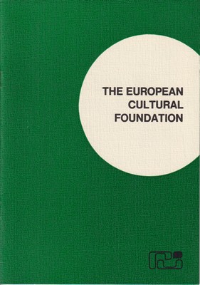 Imagen del vendedor de The European Cultural Foundation a la venta por Kennys Bookstore