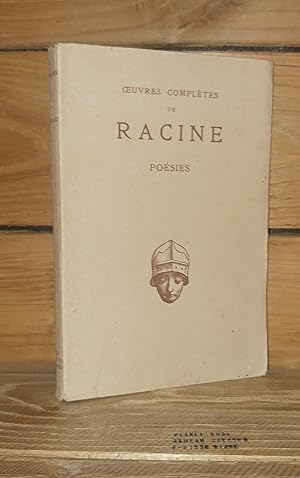 Seller image for OEUVRES COMPLETES DE RACINE : Posies for sale by Planet's books