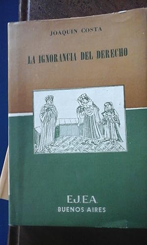 Imagen del vendedor de EL PROBLEMA DE LA IGNORANCIA DEL DERECHO Y SUS RELACIONES CON EL STATUS INDIVIDUAL, EL REFERENCUM Y LA COSTUMBRE (Buenos Aires, 1937) a la venta por Multilibro