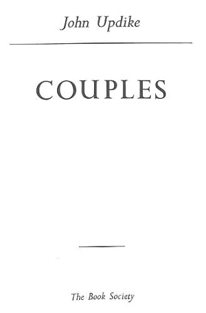 Bild des Verkufers fr Couples / John Updike zum Verkauf von WeBuyBooks