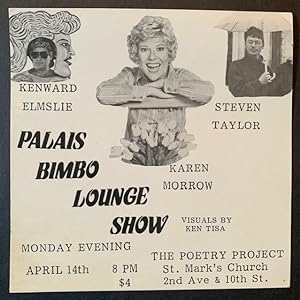 Palais Bimbo Lounge Show at St. Mark's Church (New York)