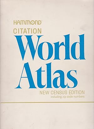 Bild des Verkufers fr World Atlas - New Census Edition zum Verkauf von Robinson Street Books, IOBA