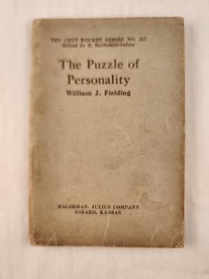 Bild des Verkufers fr The Puzzle of Personality: Ten Cent Pocket Series No. 217 zum Verkauf von WellRead Books A.B.A.A.