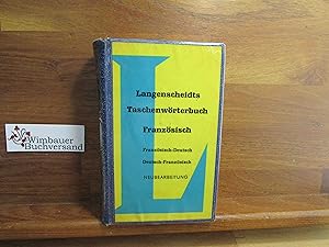 Bild des Verkufers fr Langescheidts Taschenwrterbuch der franzsischen und deutschen Sprache. [hrsg.] von Ernst Erwin Lange-Kowal zum Verkauf von Antiquariat im Kaiserviertel | Wimbauer Buchversand