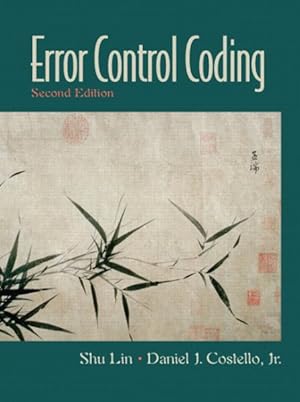 Immagine del venditore per Error Control Coding : Fundamentals and Applications venduto da GreatBookPrices