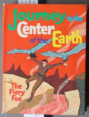 JOURNEY TO THE CENTER OF THE EARTH, THE FIERY FOE; TV Cartoon; (1968; Hardcover BIG LITTLE BOOK -...