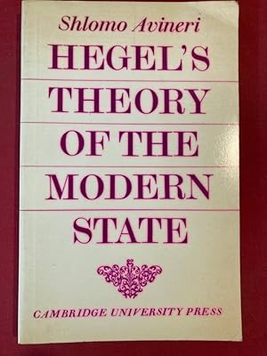 Seller image for Hegel's Theory of the Modern State. for sale by Plurabelle Books Ltd