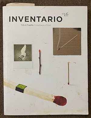 Image du vendeur pour Inventario 16: Tutto e Progetto / Everything is a Project [English, Italian] mis en vente par Exchange Value Books