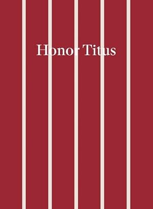 Imagen del vendedor de Honor Titus (Hardcover) a la venta por Grand Eagle Retail