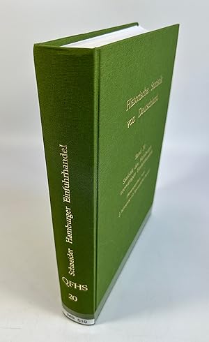 Bild des Verkufers fr Statistik des Hamburger seewrtigen Einfuhrhandels im 18. Jahrhundert : Nach den Admiralitts- und Convoygeld-Einnahmebchern. (= Quellen und Forschungen zur historischen Statistik von Deutschland, Band 20). zum Verkauf von Antiquariat Bookfarm