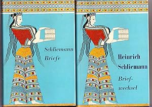Heinrich Schliemann Briefwechsel. 1. Band: 1842-1875; 2. Bd.: 1876-1890. 2 Bände Aus dem Nachlass...