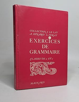 Image du vendeur pour La grammaire dans le cycle d'orientation - exercices - classes de 4 et 3 mis en vente par crealivres