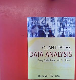 Seller image for Quantitative Data Analysis - Doing Social Research to Test Ideas for sale by biblion2