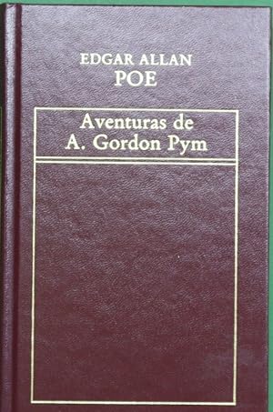 Imagen del vendedor de Aventuras de Arthur Gordon Pym a la venta por Librera Alonso Quijano