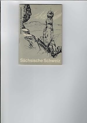 Bild des Verkufers fr Schsische Schweiz : Unser kleines Wanderheft, Heft 4. Mit acht Fotos. 1 Karte. zum Verkauf von Antiquariat Frank Dahms