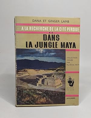 Bild des Verkufers fr A la recherche de la cit perdue - dans la jungle maya zum Verkauf von crealivres