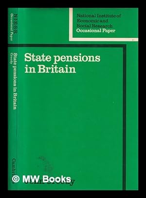 Imagen del vendedor de State pensions in Britain / John Creedy a la venta por MW Books Ltd.