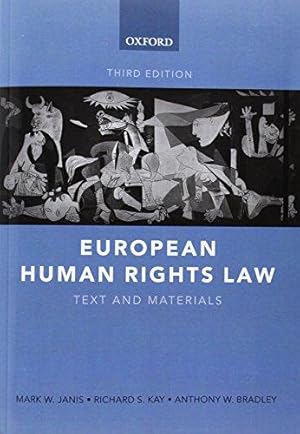 Seller image for European Human Rights Law: Text and Materials for sale by WeBuyBooks