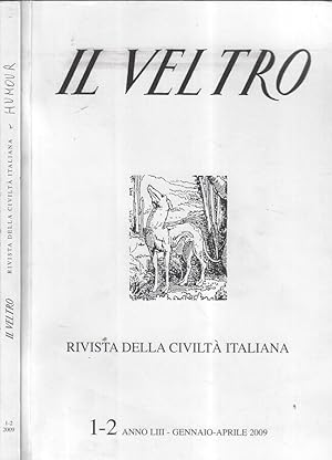 Bild des Verkufers fr Il veltro anno 2009 n. 1-2 Rivista della civilt italiana zum Verkauf von Biblioteca di Babele