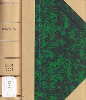 Seller image for Mnemosyne, serie IV, volume LVIII, anno 2005 Bibliotheca Classica batava for sale by Biblioteca di Babele