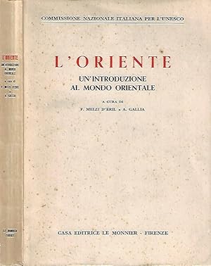 Seller image for L'Oriente Un'introduzione al mondo Orientale for sale by Biblioteca di Babele