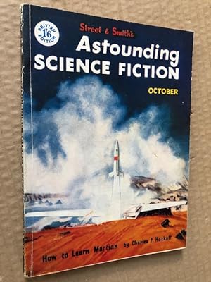 Imagen del vendedor de Astounding Science Fiction October 1955 (British Edition) a la venta por Raymond Tait