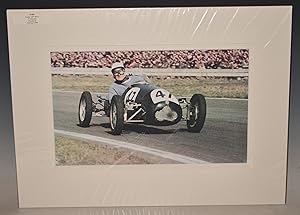 Immagine del venditore per Large Original Photograph COOPER JAP 497cc P. Finucane GOODWOOD 2nd April 1956 Motorsport H-04 SIGNED by Martyn Wainwright venduto da PROCTOR / THE ANTIQUE MAP & BOOKSHOP