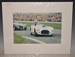 Immagine del venditore per Large Original Photograph (99) Lotus Bristol 1971cc (99) R Winkelman (80) P Blond GOODWOOD 22nd April 1957 Motorsport J-12 SIGNED by Martyn Wainwright venduto da PROCTOR / THE ANTIQUE MAP & BOOKSHOP