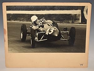 Immagine del venditore per Large Original Photograph FORMULA THREE Motorsport SIGNED by Martyn Wainwright. venduto da PROCTOR / THE ANTIQUE MAP & BOOKSHOP