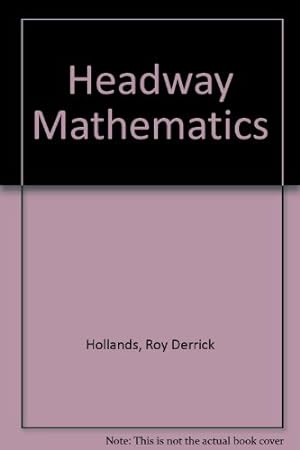 Seller image for Headway Mathematics: Bk. 4 for sale by WeBuyBooks