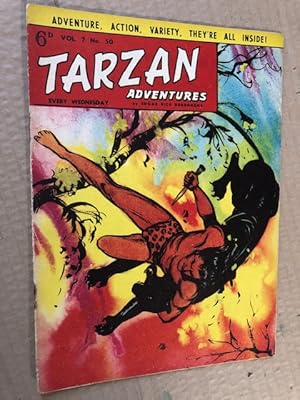 Imagen del vendedor de Tarzan Adventures Vol. 7 No. 50 15th March 1958 a la venta por Raymond Tait