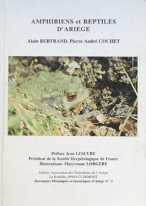 Bild des Verkufers fr Amphibiens et Reptiles d'Arige zum Verkauf von Bouquinerie L'Ivre Livre